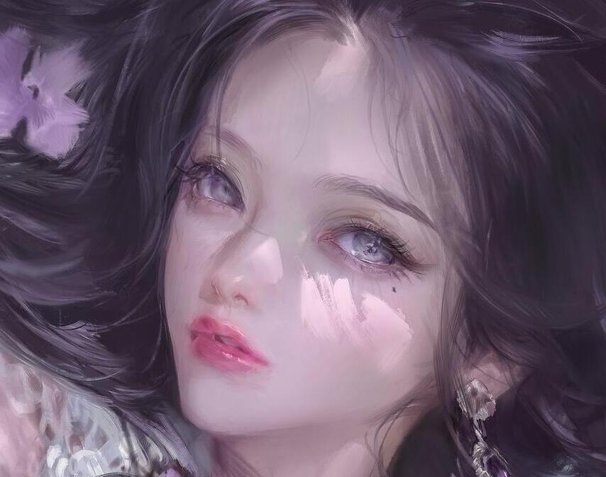 推特画师《BM94199》笔下灵气十足女主CG插画