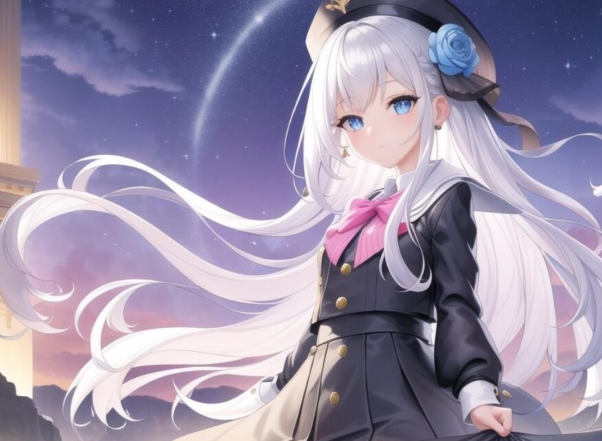 P站原画师伊墨怜人画师P站天使美图