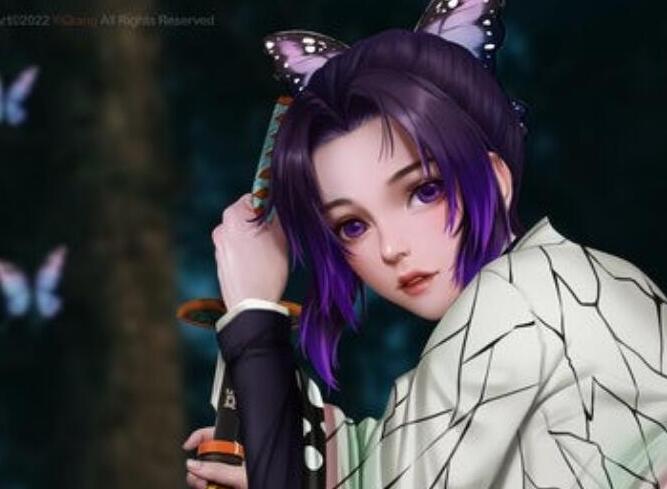 22年11月YiQiang画师栩栩如生的CG插画设计作品
