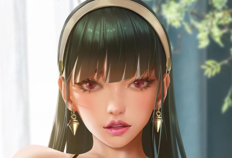 22年6月YiQiang画师栩栩如生的CG插画设计作品