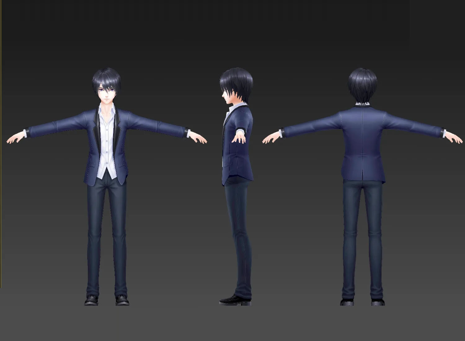 养成游戏3D模型