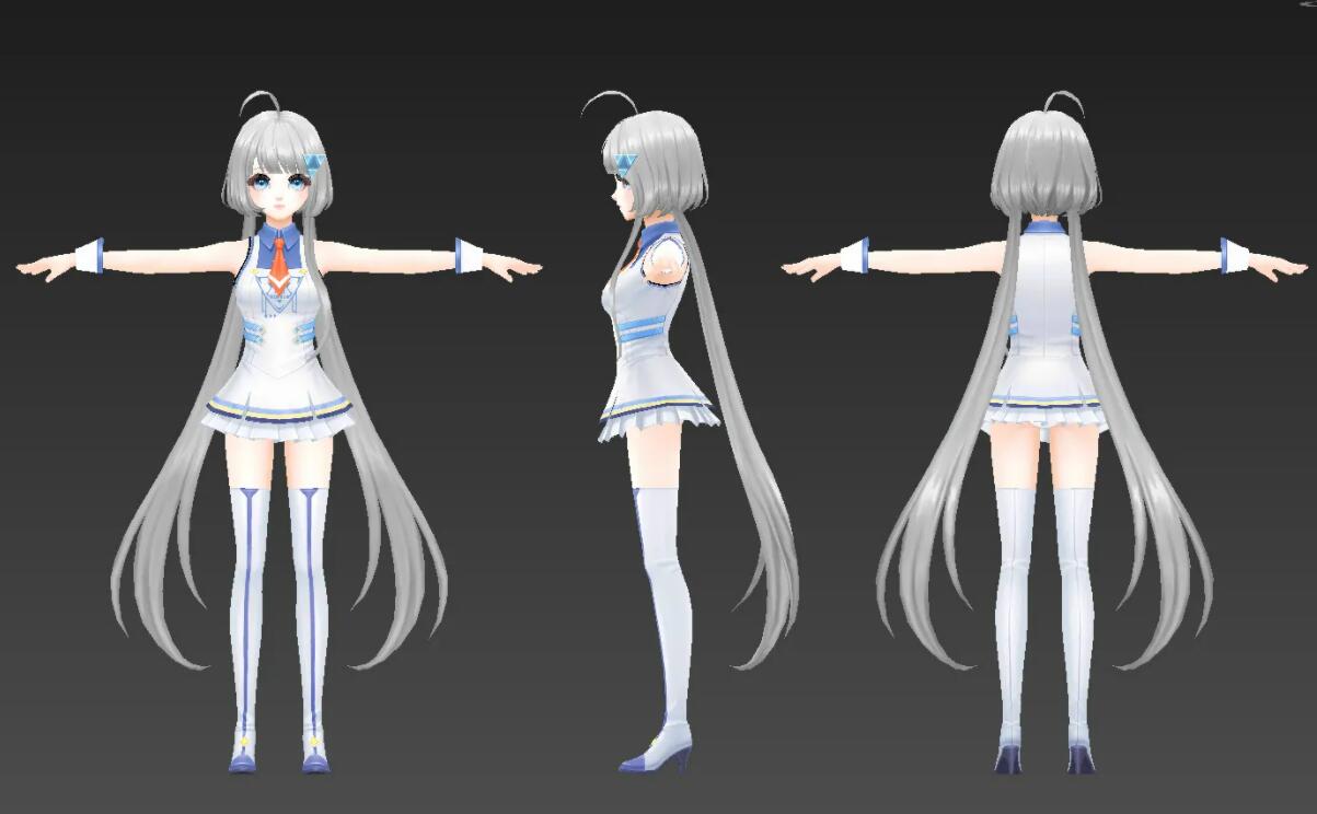 养成游戏3D模型
