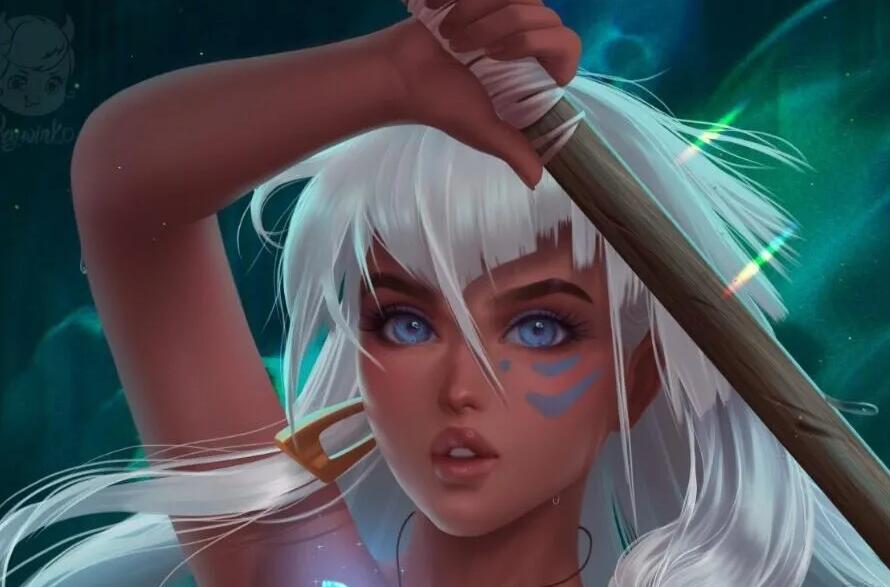 P站画师《prywinko》21年3月概念CG插画作品