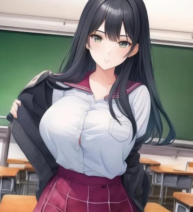 P站画师AI屋甜甜少女系列插画作品集600P