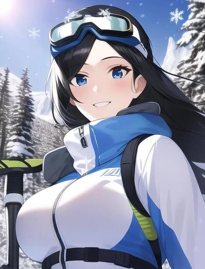P站画师AI屋甜甜少女系列插画作品集600P