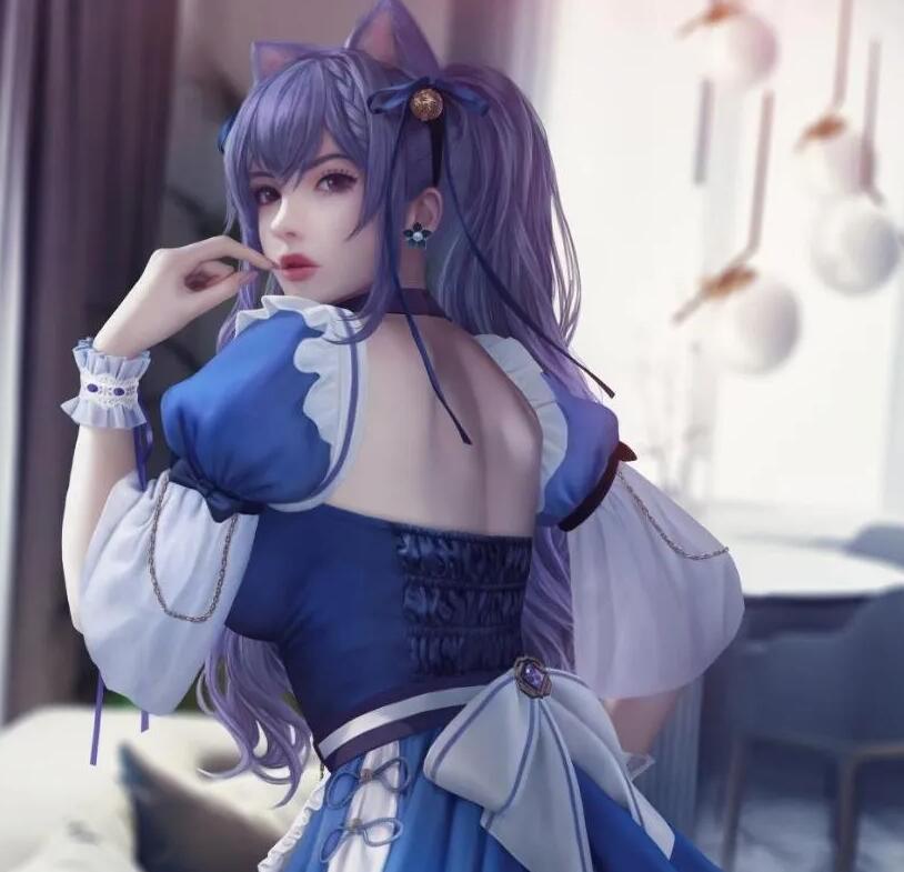 22年8月39期Wickellia插画家新作如梦如幻女角色CG原画