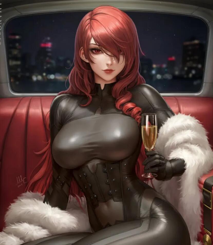 Sciamano240画师23.2月清纯可爱画面绚丽cg插画作品