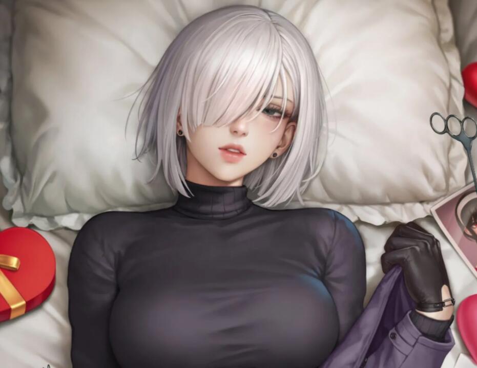 Sciamano240画师23.2月清纯可爱画面绚丽cg插画作品