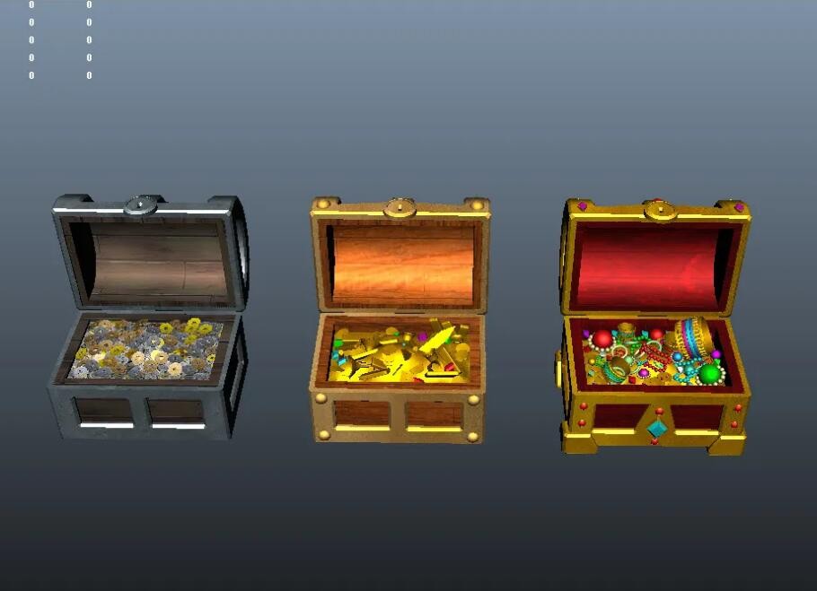 宝藏 宝箱 金币箱子 宝物箱子 金银财宝 装金币宝箱 金库藏宝金库 箱子金币元宝黄金 ...