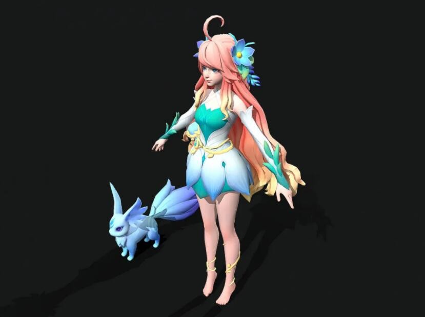 动漫女孩 美少女战士 魔法美少女 美女武士 游戏女孩 仙女 女妖 女神 卡通女孩 ...