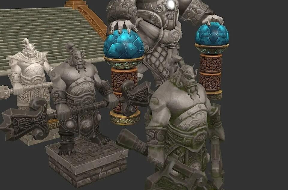 魔兽世界3D游戏模型