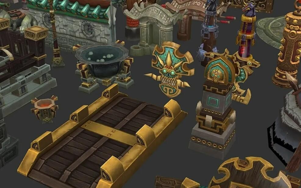 魔兽世界3D游戏模型