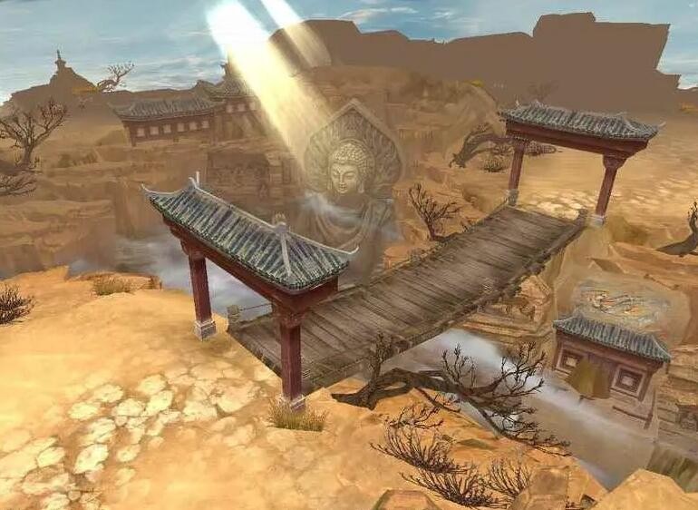 40多个写实精细武侠风写实场景带人物模型