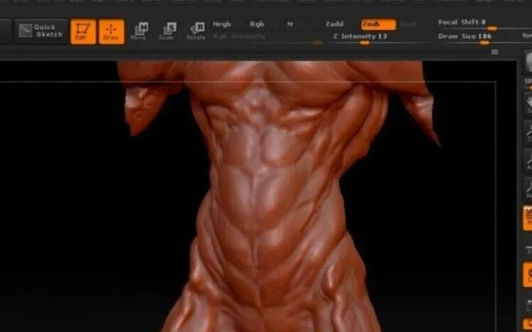 Zbrush 魔幻怪物角色设计细化雕刻视频教程 附源文件 ZB PS SP