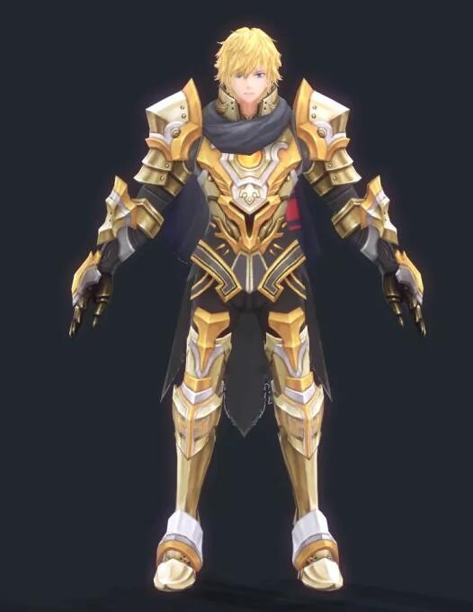 Aura Kingdom灵气王国 Q版游戏角色3D模型