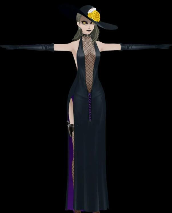 女神异闻录，日系风格很好的3d模型
