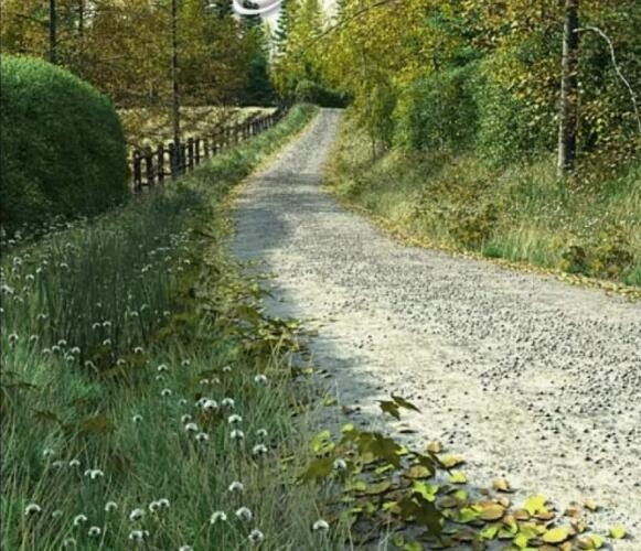 农村道路模型下载