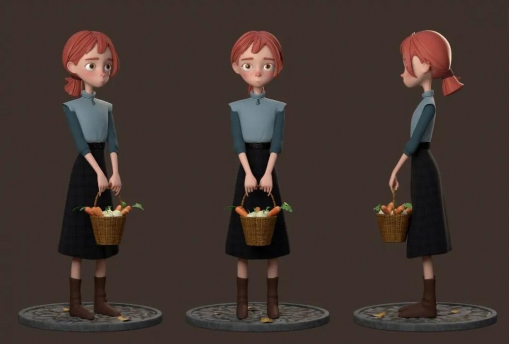 卡通3d角色设计作品欣赏