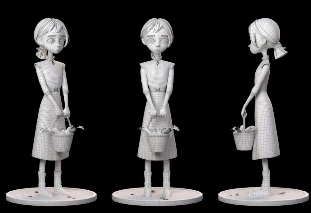 卡通3d角色设计作品欣赏