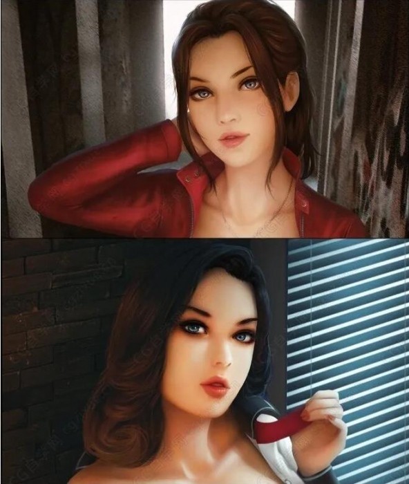 YuPaChu画师20年12月令人着迷的女性CG角色原画设计