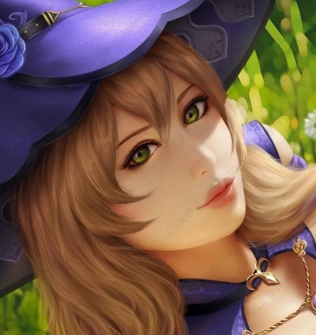 YuPaChu画师21年2月令人着迷的女性CG角色原画设计