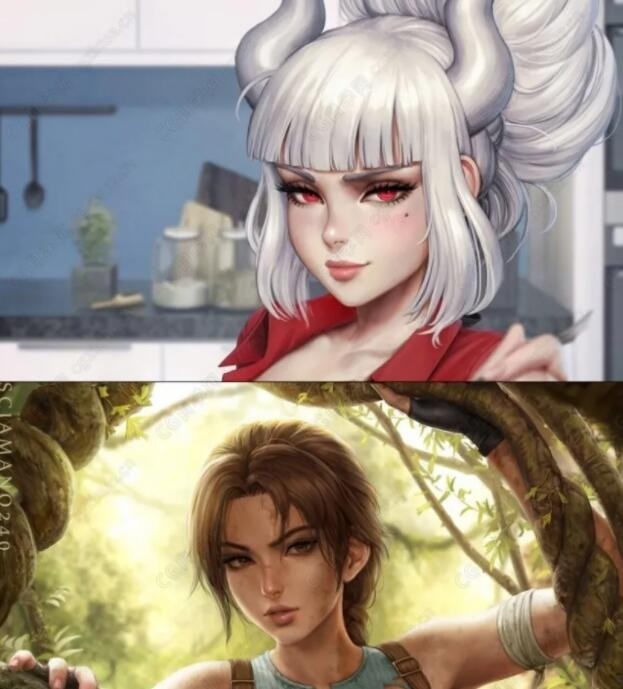 Sciamano240画师2020年度超精美纯图壁纸原画合集