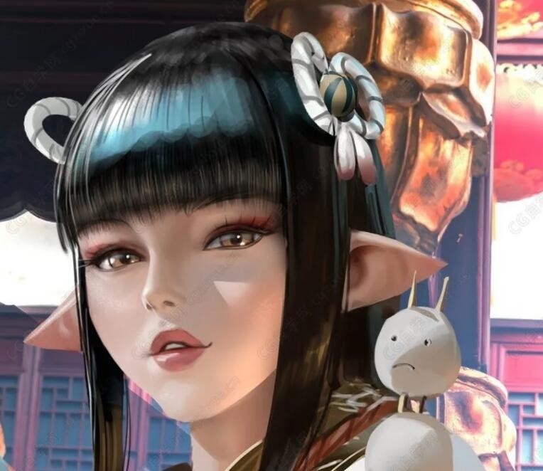 Zumi插画师21年5月50期富有灵气的CG原画作品
