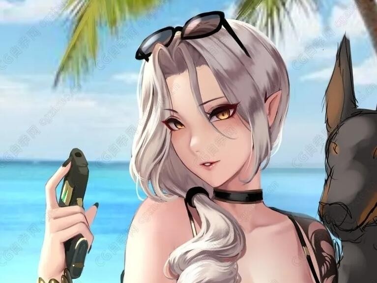P站画师CianYo唯美CG插画合集20年前作品GIF+mp4