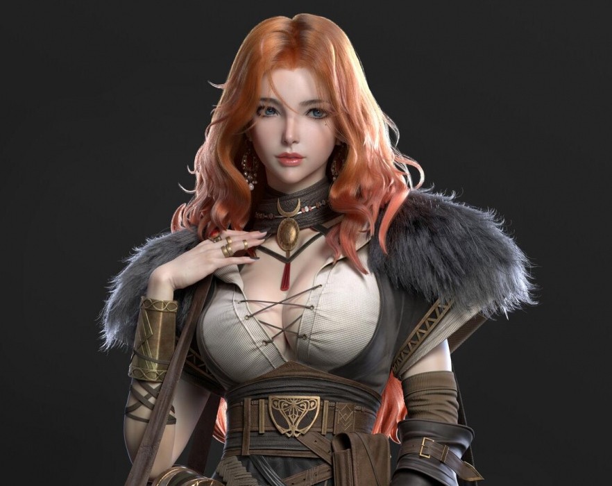 一些不错的人物CG作品