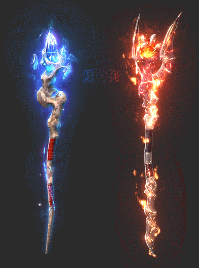 武器特效源文件 AE图片素材制作