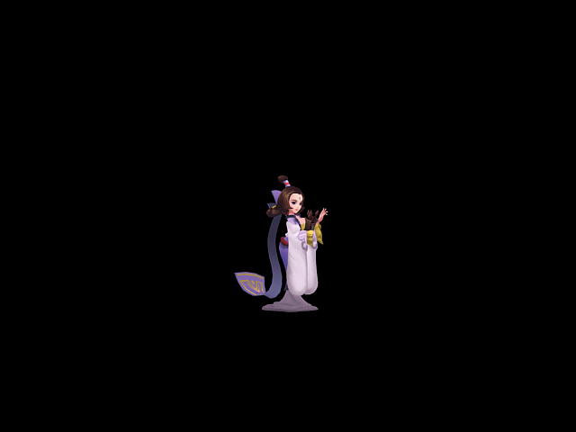 朝歌 游戏女舞姬3D模型