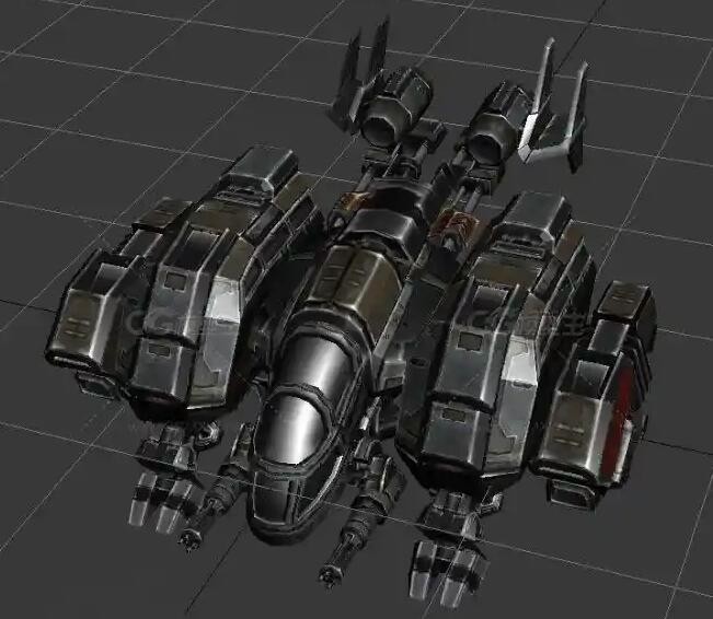 3DMAX科幻飞行器 模型库