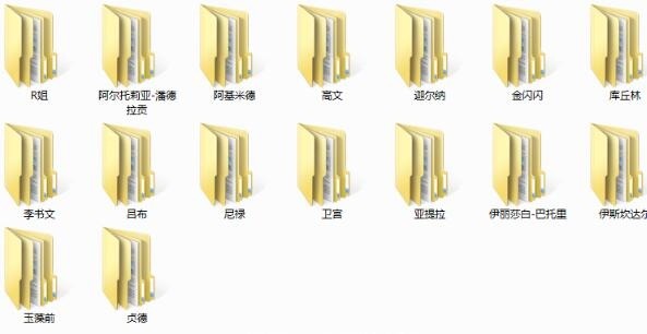Fate EXTELLA 全部16个英灵模型