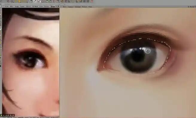 3D游戏角色手绘制作视频教程