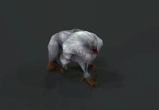 雪猿bip骨骼动物模型