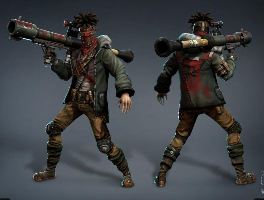 精美3d游戏角色模型作品欣赏