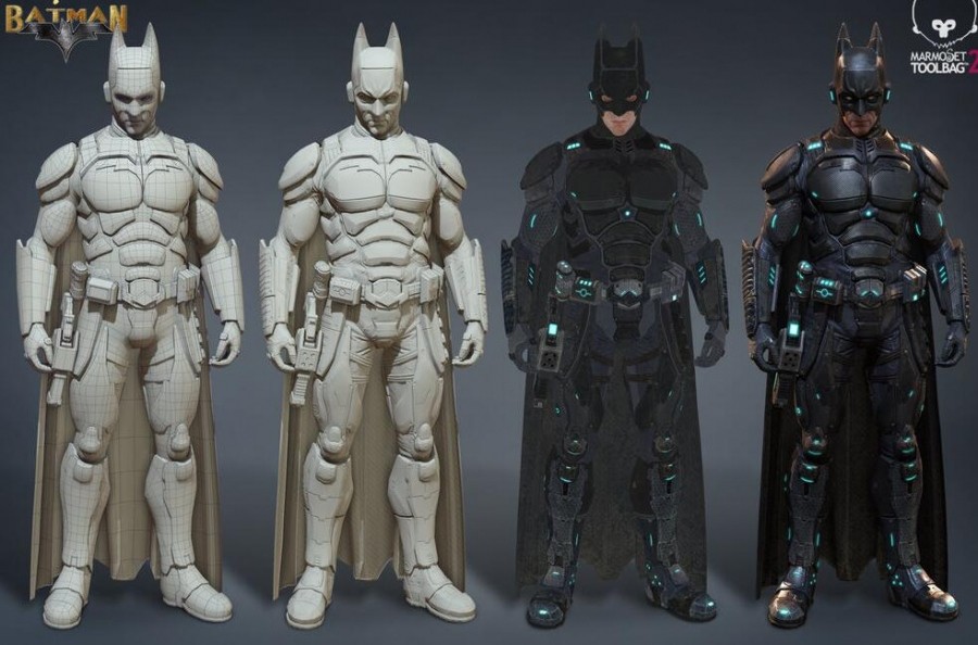 精美3d游戏角色模型作品欣赏