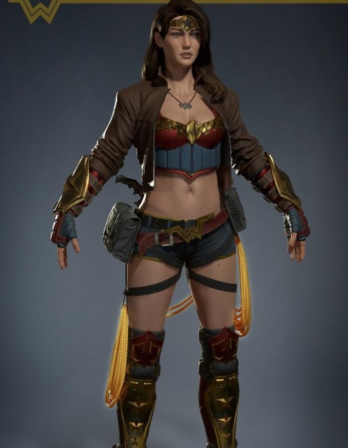 精美3d游戏角色模型作品欣赏