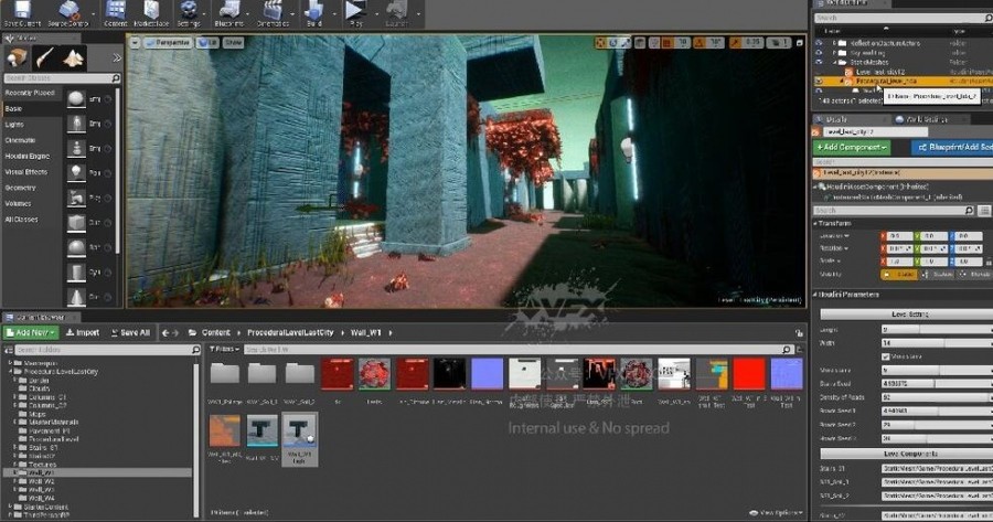 Houdini与UE4程序化生成Level教程