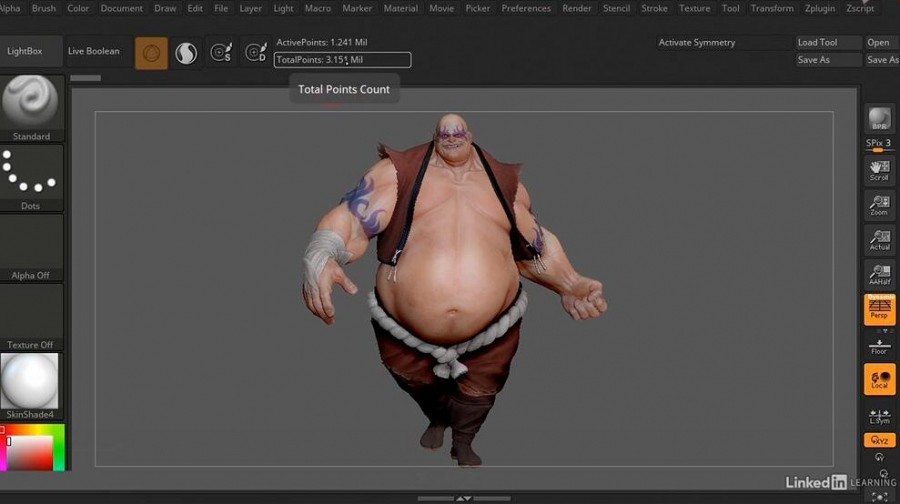 ZBrush高效工作流程技巧视频教程
