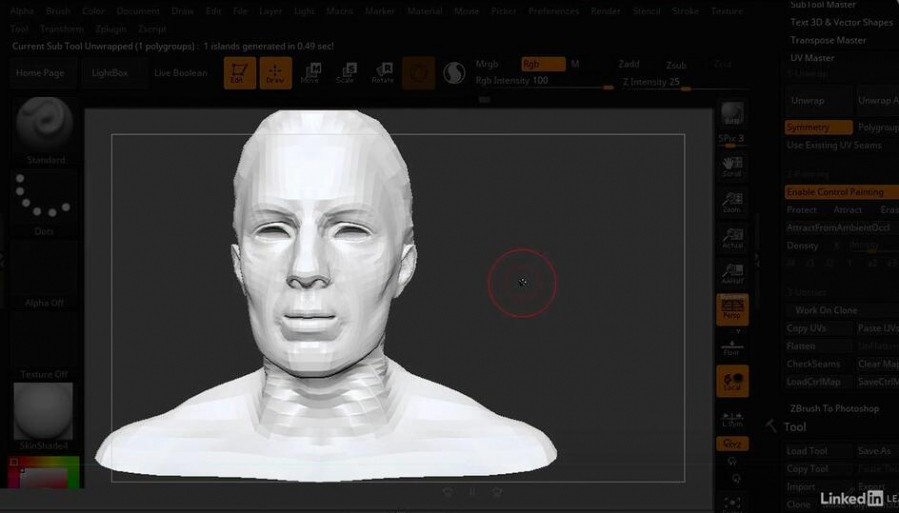 ZBrush高效工作流程技巧视频教程