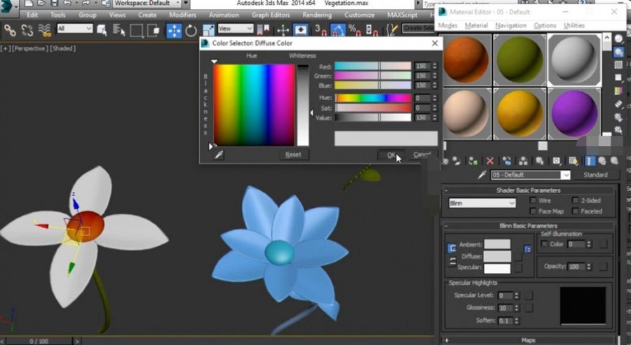 3dsMax卡通模型动画场景制作视频教程