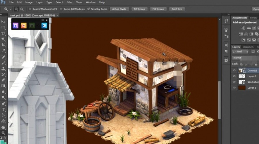 3dsMax卡通模型动画场景制作视频教程