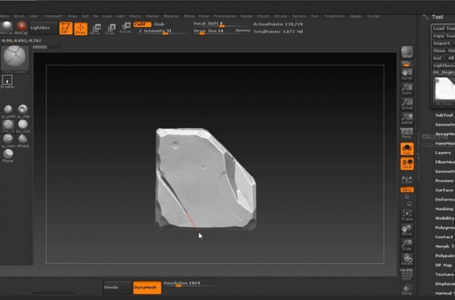 ZBrush与3dsMax游戏场景设计制作视频教程