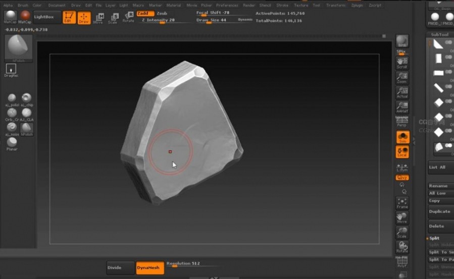 ZBrush与3dsMax游戏场景设计制作视频教程
