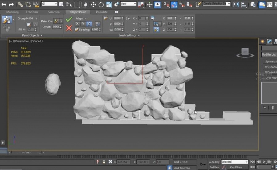 ZBrush与3dsMax游戏场景设计制作视频教程