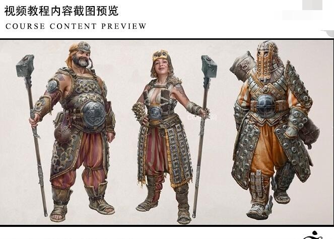 国外原版zbrush人物雕刻高级教程（中文字幕）