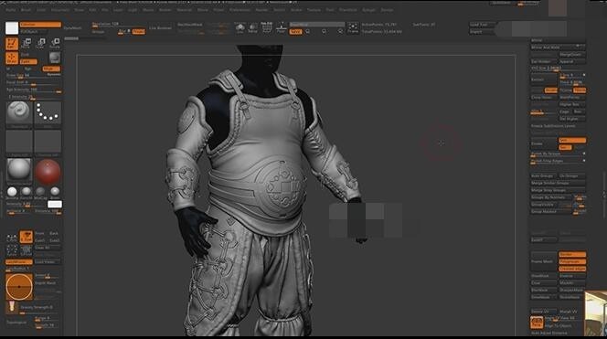 国外原版zbrush人物雕刻高级教程（中文字幕）