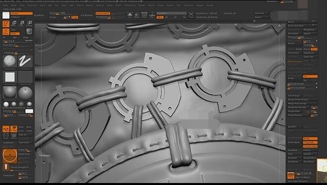 国外原版zbrush人物雕刻高级教程（中文字幕）