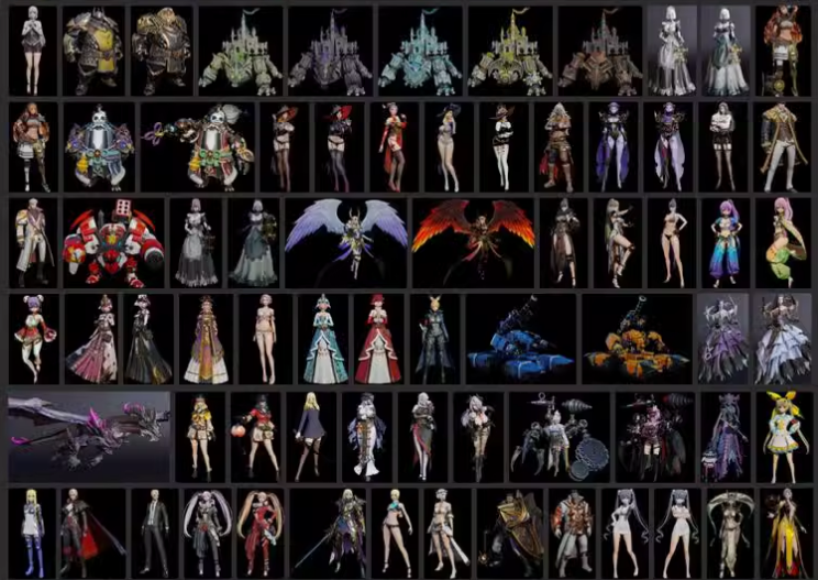 3D美女模型二次元角色元宇宙Blender模型带骨骼绑定